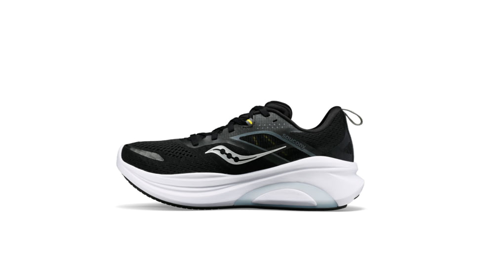 Saucony Omni 22 Shoes - Womens, Black/White, 7.5, Wide, S10927-100-001-W-7.5