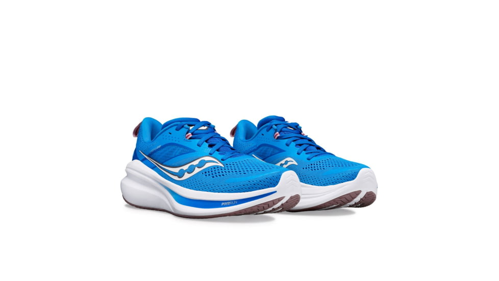 Saucony Omni 22 Shoes - Womens, Cobalt/Orchid, 12, Medium, S10926-107-409-M-12