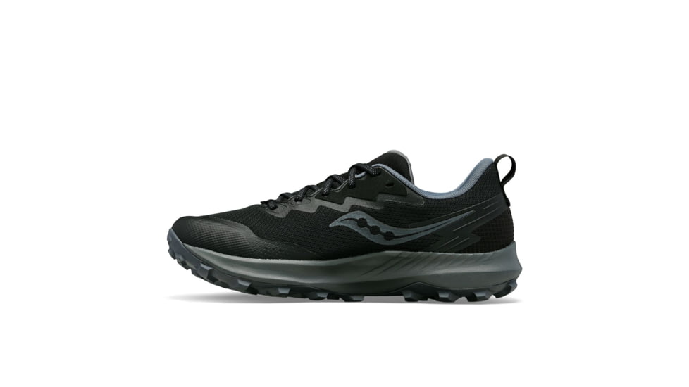 Saucony Peregrine 14 GTX Trail Shoes - Womens, Black/Carbon, 12, Medium, S10918-100-001-M-12