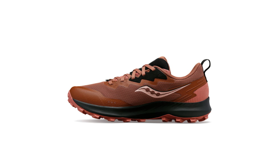 Saucony Peregrine 14 GTX Trail Shoes - Womens, Clove/Black, 9.5, Medium, S10918-120-225-M-9.5