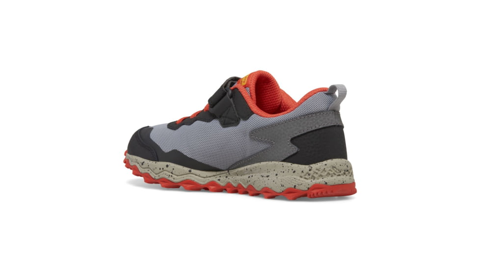 Saucony Peregrine KDZ A/C Sneakers - Kids, Grey/Red/Yellow, 4.5, Medium, SK267490-M-4.5