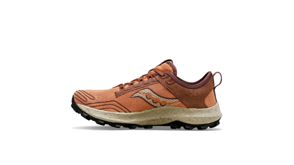 Saucony Peregrine RFG Trail Shoes - Womens, Clove/Cacao, 7, Medium, S10869-138-225-M-7