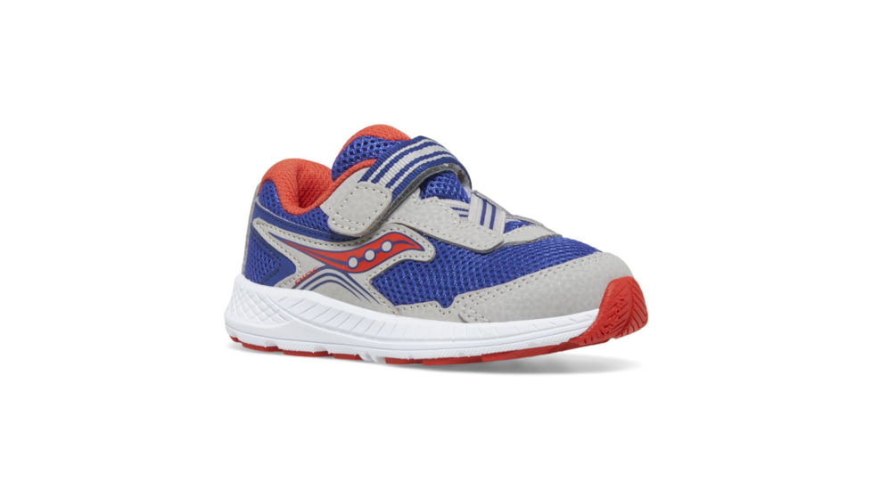 Saucony Ride 10 JR Sneakers - Kids, Navy/Red, 11, Wide, SL267484-W-11