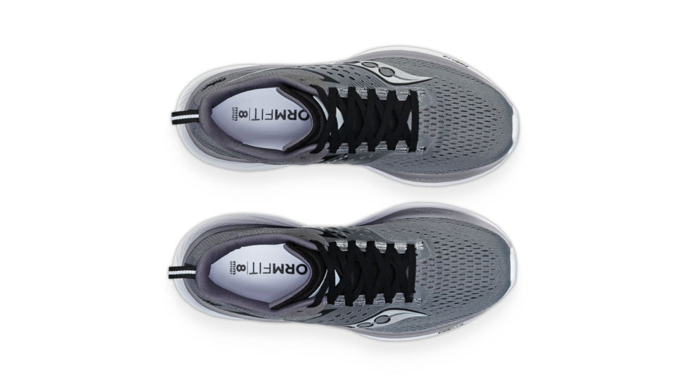 Saucony Ride 17 Shoes - Mens, Cinder/Black, 13, Medium, S20924-107-021-M-13