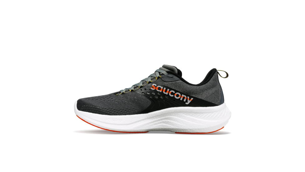Saucony Ride 17 Shoes - Mens, Shadow/Pepper, 15, Medium, S20924-110-021-M-15