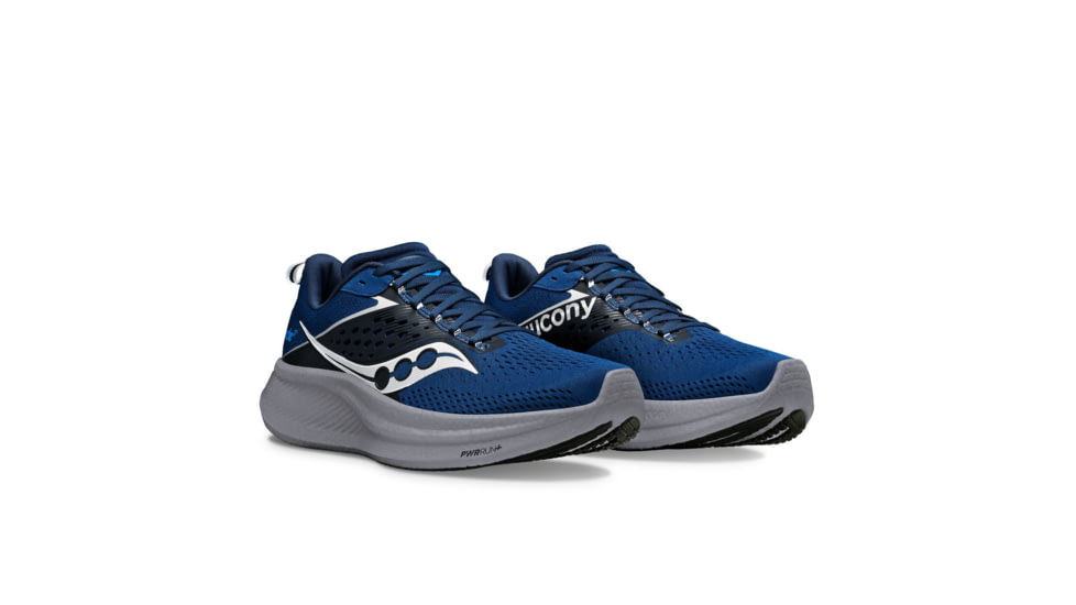 Saucony Ride 17 Shoes - Mens, Tide/Silver, 10, Medium, S20924-106-400-M-10