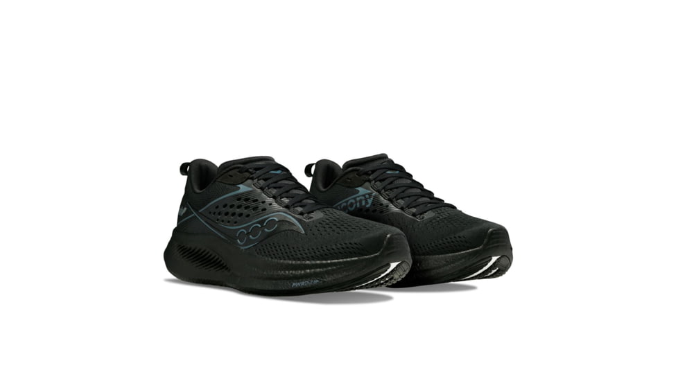 Saucony Ride 17 Shoes - Mens, Triple Black, 10.5, Medium, S20924-101-001-M-10.5