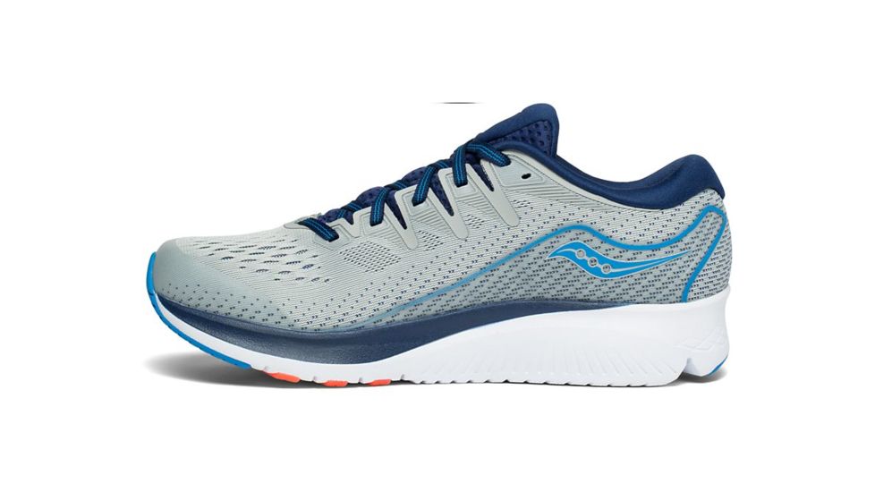 Saucony Ride ISO 2 Road Running Shoe - Mens, Grey/Blue, Medium, 7, S20514-1-Medium-7