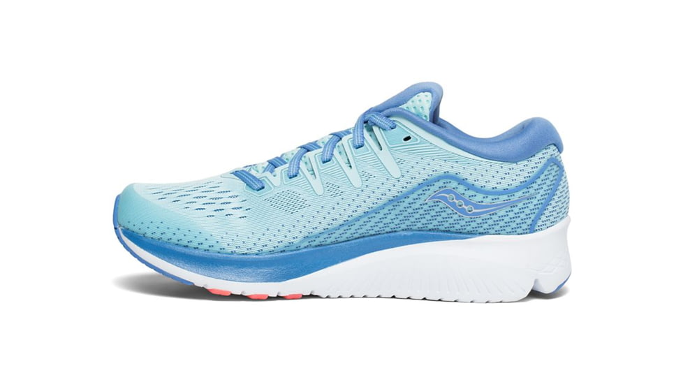 Saucony Ride ISO 2 Road Running Shoe - Womens, Blue/Coral, Medium, 5, S10514-1-Medium-5