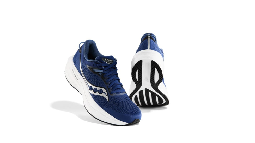 Saucony Triumph 21 Shoes - Mens, Indigo/Black, 11.5, Medium, S20881-21-400-M-11.5