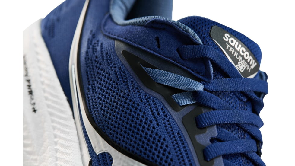 Saucony Triumph 21 Shoes - Mens, Indigo/Black, 11.5, Medium, S20881-21-400-M-11.5