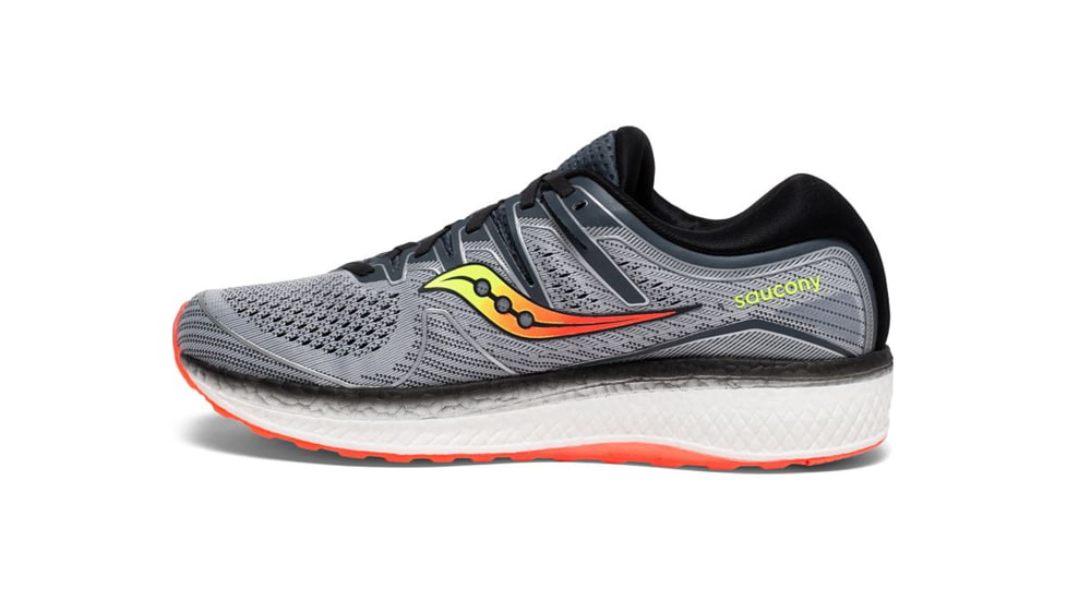 Saucony Triumph ISO 5 Road Running Shoe - Mens, Grey/Black, Medium, 7, S20462-1-Medium-7