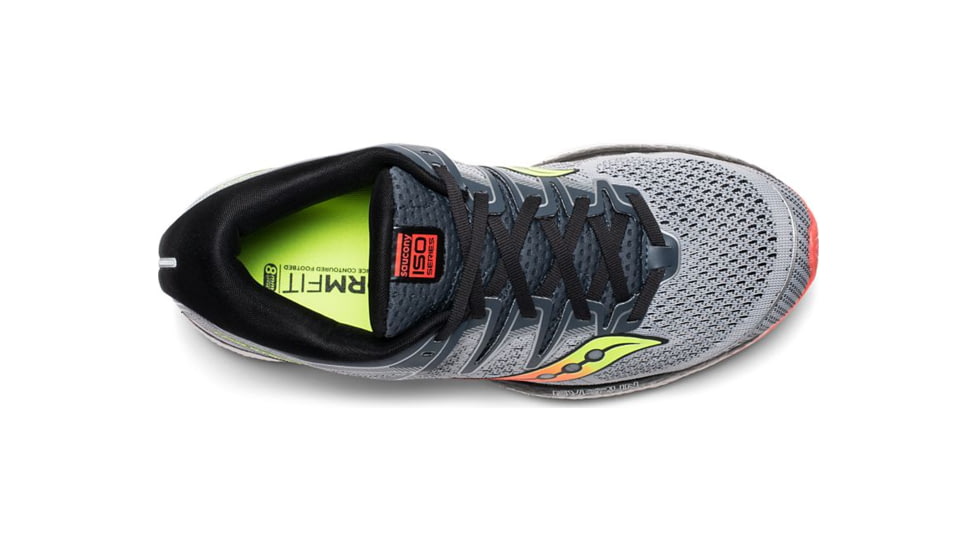 Saucony Triumph ISO 5 Road Running Shoe - Mens, Grey/Black, Medium, 7, S20462-1-Medium-7