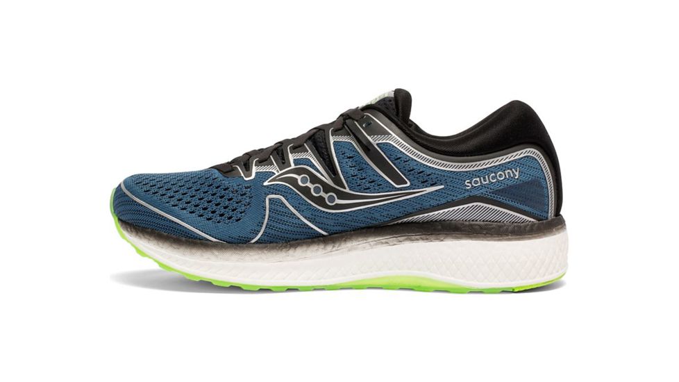 Saucony Triumph ISO 5 Road Running Shoes - Mens, Steal/Black, Medium, 12, S20462-2-12