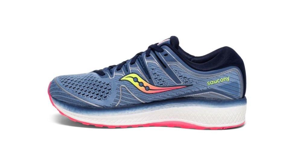 Saucony Triumph ISO 5 Womens Running Shoes, Blue/Navy, Medium, 7.5 S10462-1-7.5
