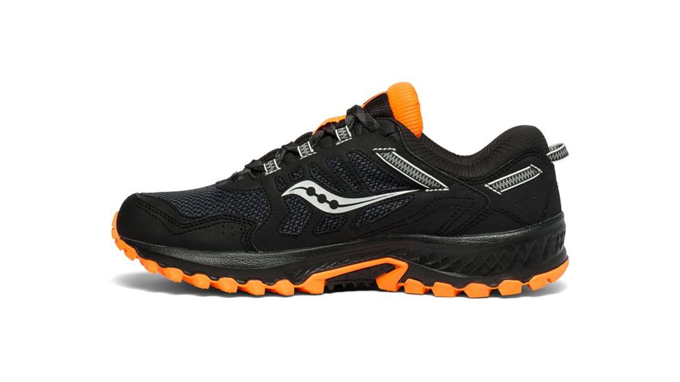 Saucony Versafoam Excursion TR13 GTX Trailrunning Shoe - Mens, Black/Orange, Medium, 9, S20528-1-Medium-9