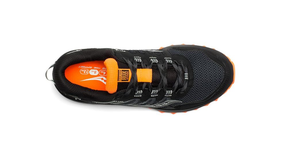 Saucony Versafoam Excursion TR13 GTX Trailrunning Shoe - Mens, Black/Orange, Medium, 9, S20528-1-Medium-9