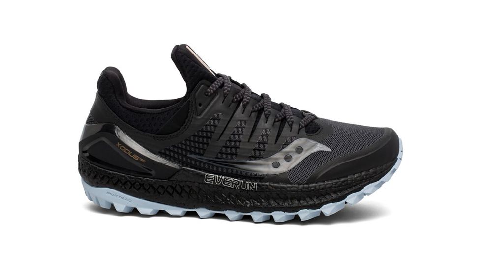 Saucony Xodus Iso 3 Trail Running Shoes - Womens, Grey/Black, 7 US S10449-3-7