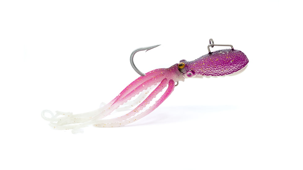 Savage Gear 3D Octopus 3 1/2in Purple Glow, 2516