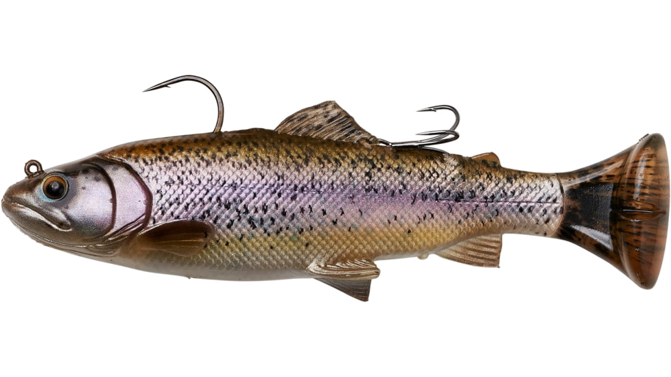 Savage Gear 3D Pulse Tail Trout Rtf, Ghost Trout, 6in, 3388