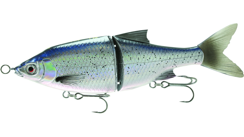 Savage Gear 3D Shine Swimming Glide Bait, Slow Sink, Gizzard, 5 1/4in, 1oz, SG-135-GZ