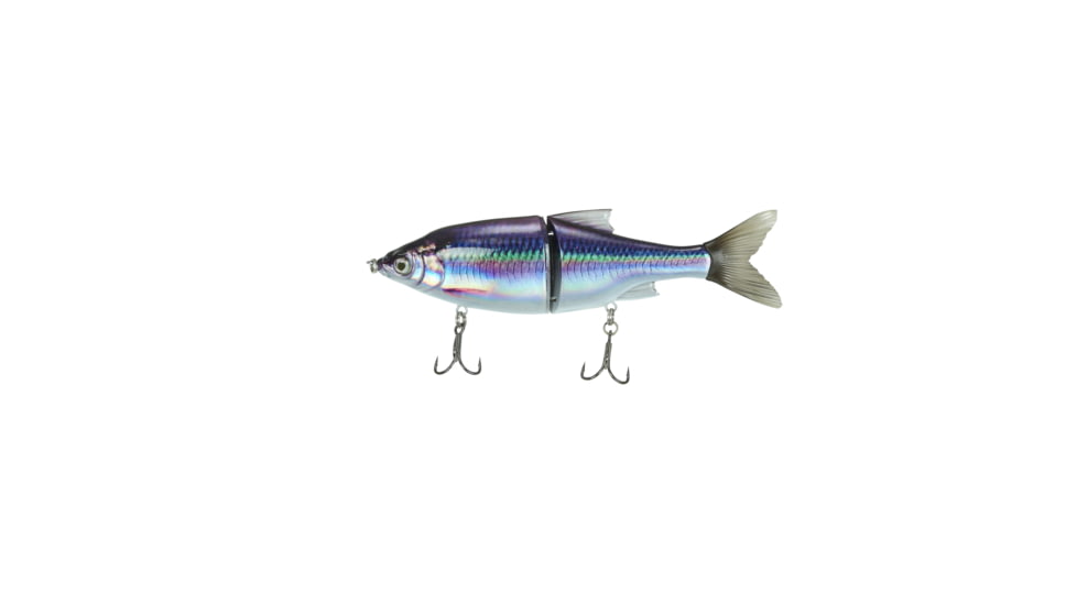 Savage Gear 3D Shine Swimming Glide Bait, Slow Sink, Sexy Baitfish, 5 1/4in, 1oz, 2906