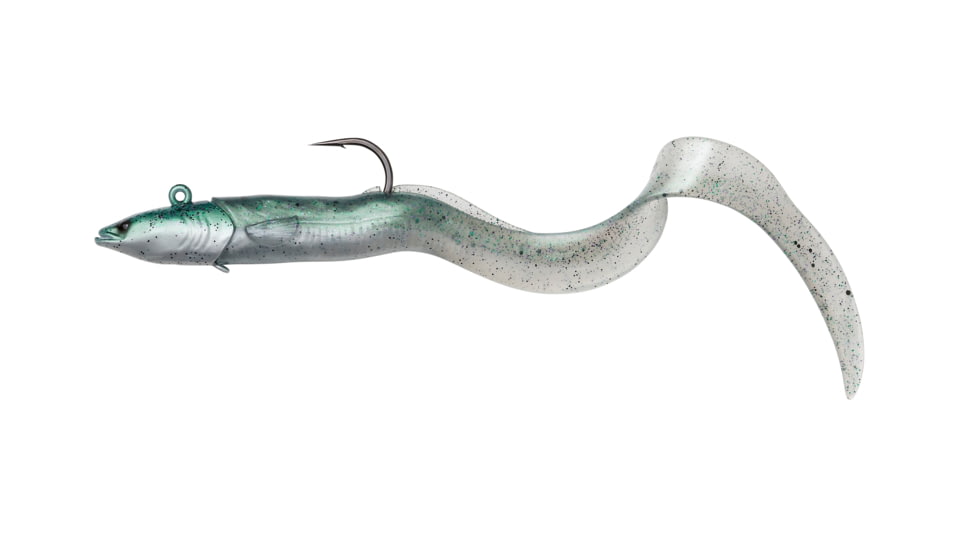 Savage Gear Real Eel Jig 8&quot; 2 1/3 oz Greenie 2+1, 3301