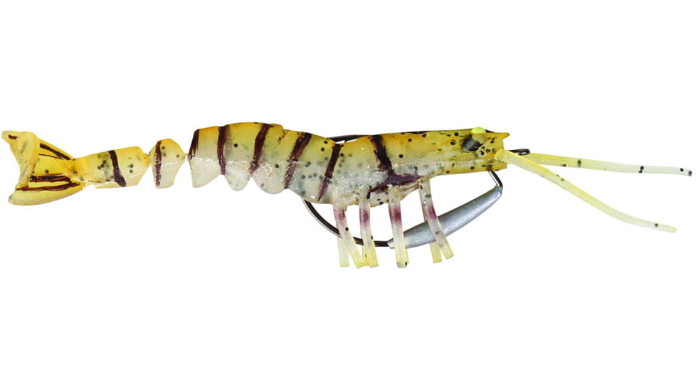 Savage Gear TPE 3D Shrimp Golden, 5in, 1/2oz, Sinking, MS-125-GD