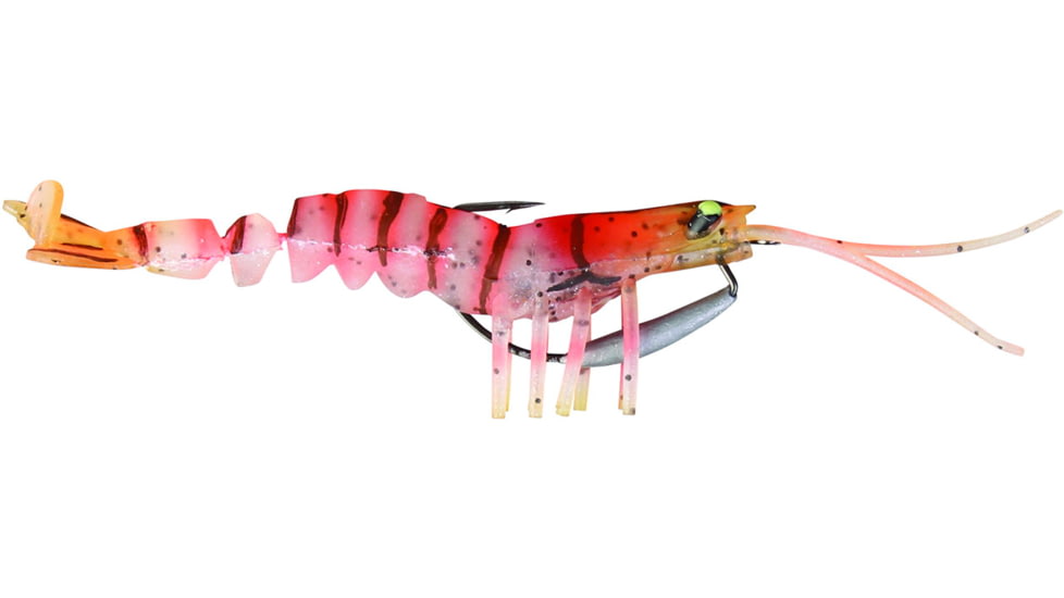 Savage Gear TPE 3D Shrimp Red, 2 1/2in, 3/25oz, Sinking, MS-65-RD
