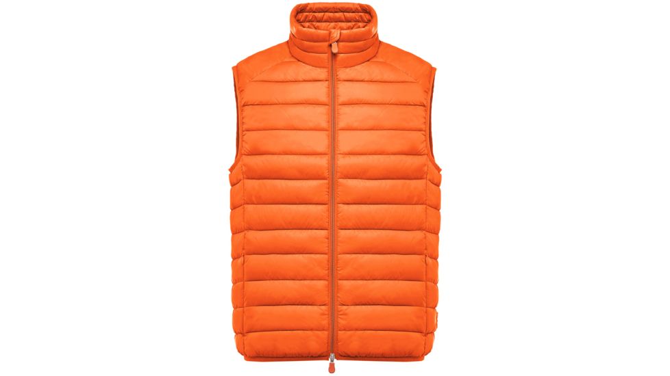 Save The Duck Lightweight Puffer Vest - Men's-Apricot Orange-X-Large