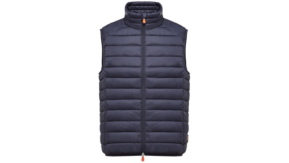Save The Duck Lightweight Puffer Vest - Men's-Navy Blue-X-Large