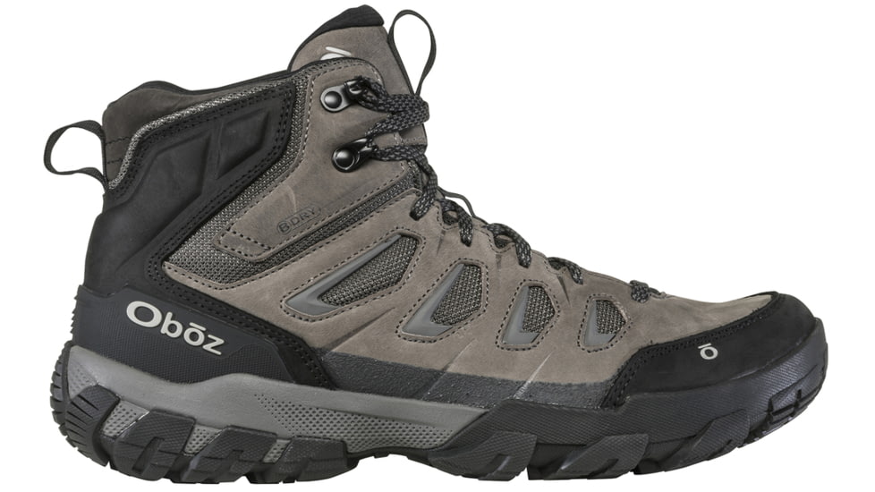 Open Box, Dealer Demo, Oboz Sawtooth X Mid B-DRY Shoes - Men's, Wide, Charcoal, 10.5, 24001-102-10.5-Wide