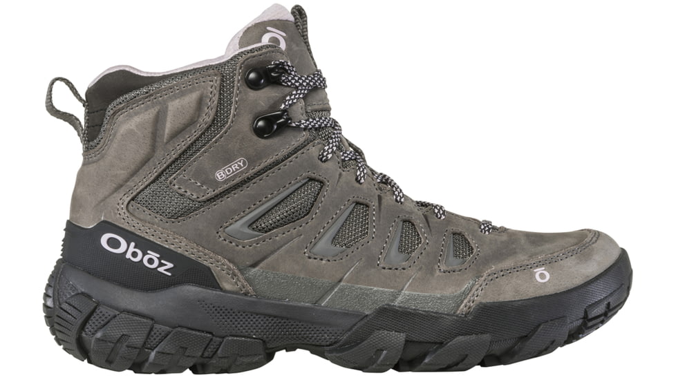 Oboz Sawtooth X Mid B-DRY Shoes - Women's, Wide, Charcoal, 10.5, 24002-102-10.5-Wide