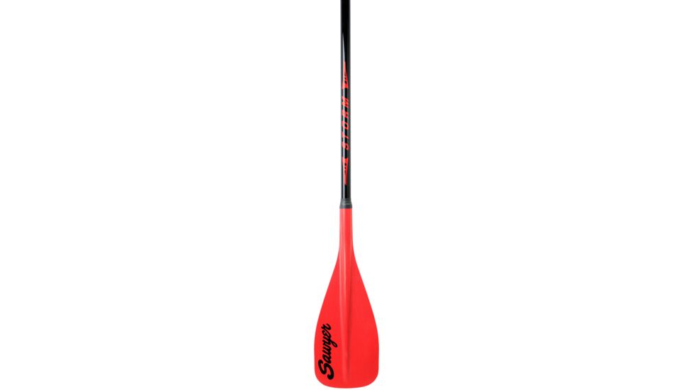 Storm QuickDraw 3 Piece Traveler SUP Paddle 100 sq in-Red Blade with Black Trim