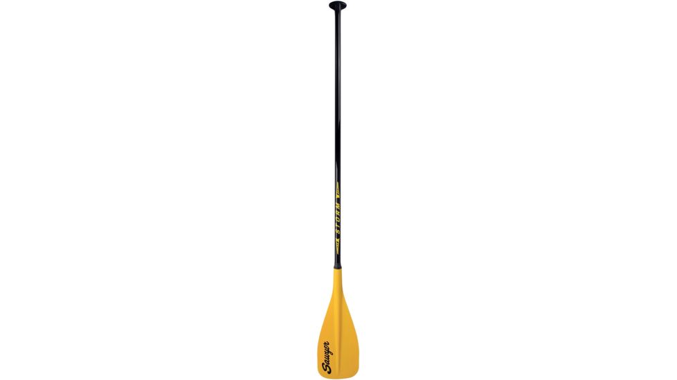 Sawyer Paddles Storm SUP Paddle 100 sq in-Yellow Blade with Black Trim