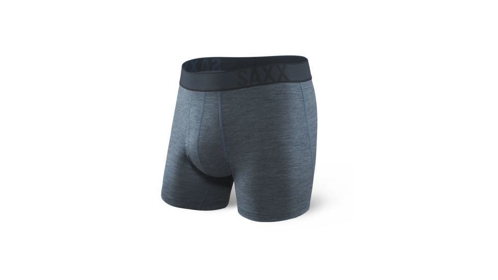 SAXX Blacksheep 2.0 Boxer Brief w/Fly - Mens, Blue Heather, S, SXBB56F-BHT-S
