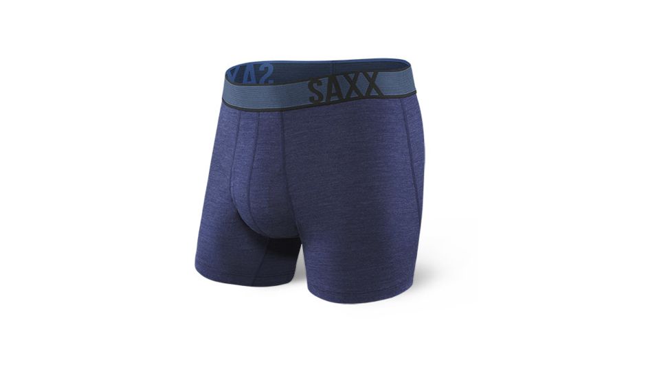 Saxx Blacksheep 2.0 Boxer Fly - Men's Navy Heather 2XL SXBB56F NVY XXL