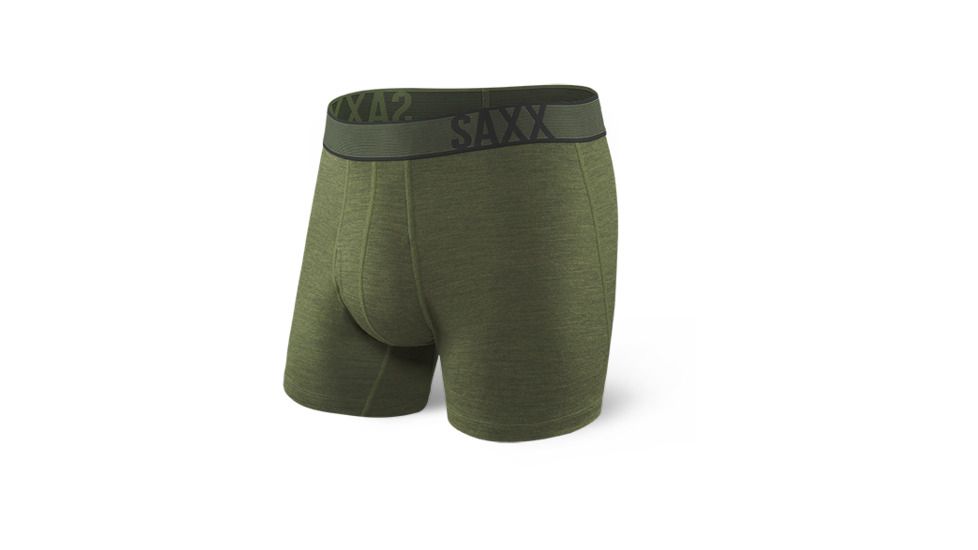 Saxx Blacksheep 2.0 Boxer Fly - Men's Olive Heather Extra Large SXBB56F OLI XL