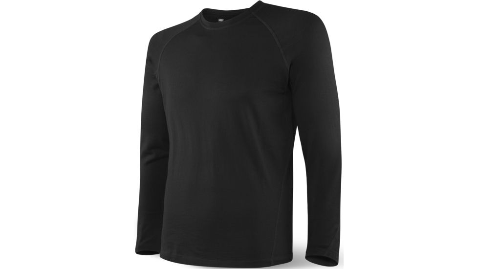 Saxx Blacksheep 2.0 Long Sleeve Top - Men's-Black Heather-Medium
