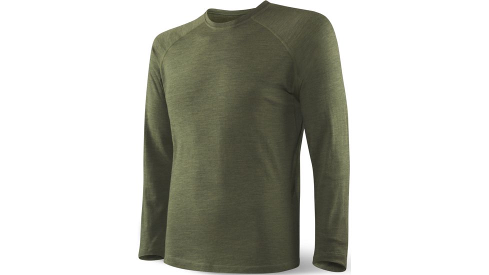 Saxx Blacksheep 2.0 Long Sleeve Top - Men's-Olive Heather-Medium