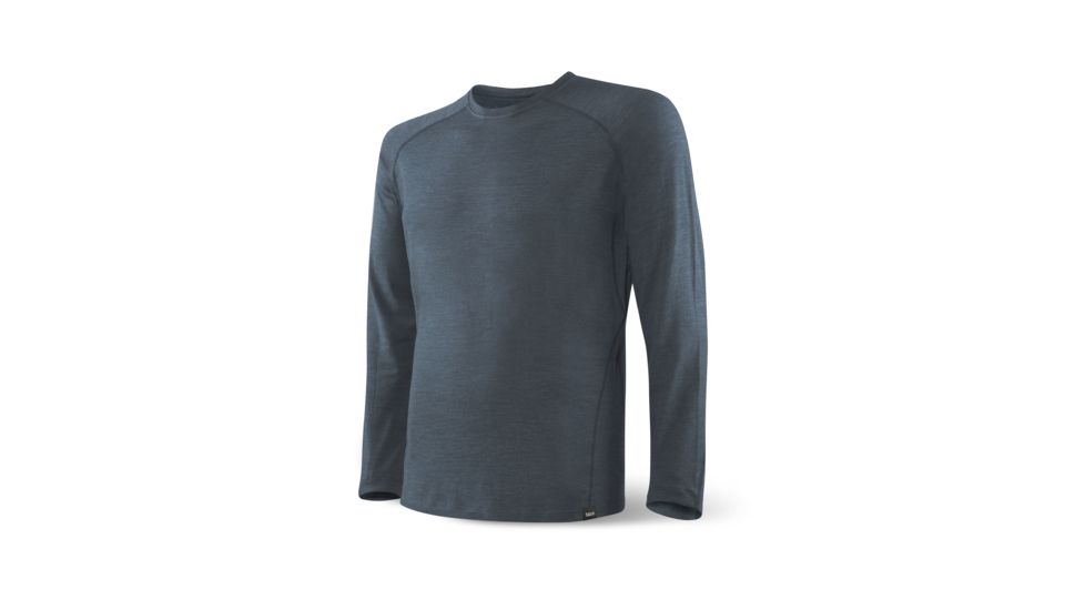 SAXX Blacksheep 2.0 Long Sleeve Top - Mens, Blue Heather, S, SXLS56-BHT-S
