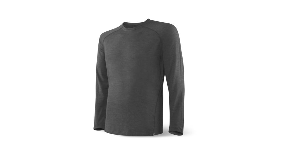 SAXX Blacksheep 2.0 Long Sleeve Top - Mens, Coal Heather, S, SXLS56-CHT-S