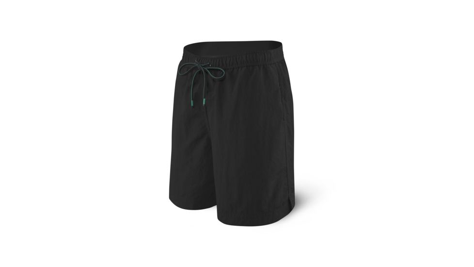 SAXX Cannonball 2N1 Long Short - Mens, Black, S, SXLS29-BLK-S
