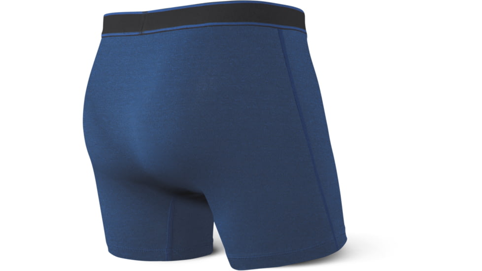 SAXX Daytripper Boxer Brief Fly - Mens, City Blue Heather, Extra Large, SXBB11F-CBH-XL