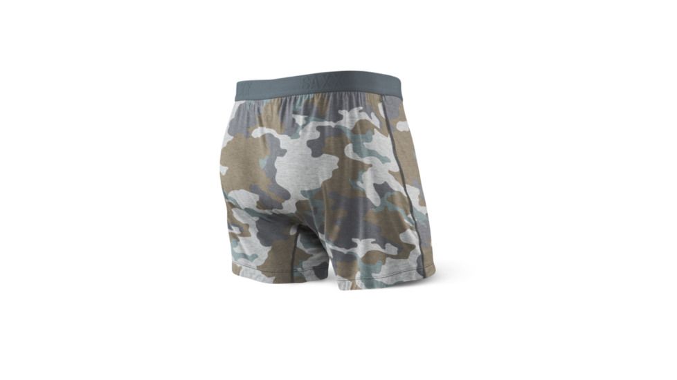 Saxx Free Agent Print Fly - Mens, Grey Supersize Camo, Medium, SXLF31F GSC M