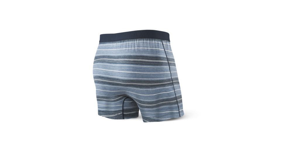 Saxx Free Agent Print Fly - Mens, Indigo Stripe, Extra Large, SXLF31F INS XL