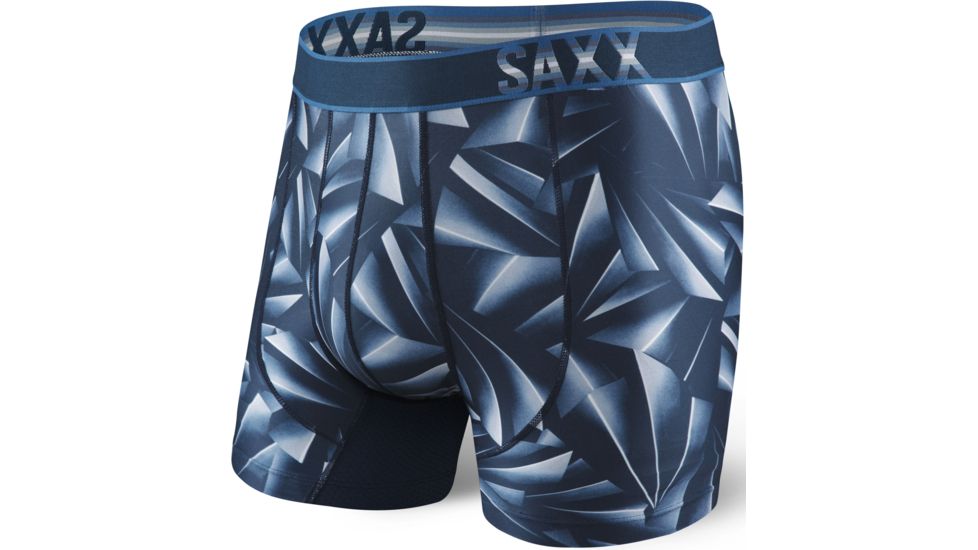 Saxx Impact Boxer - Men's-Slate Rocket-Medium