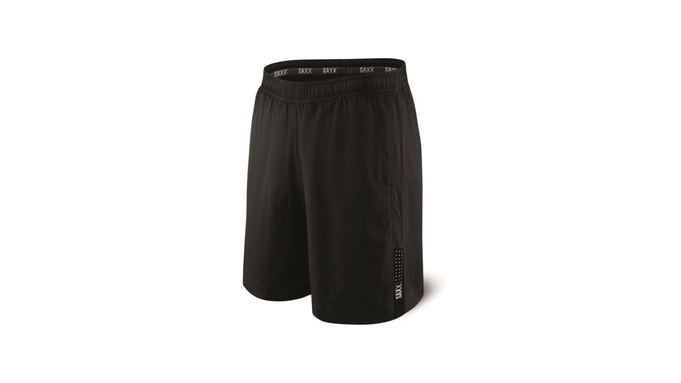 SAXX Kinetic 2N1 Run Long Short - Mens, Black, S, SXRL27-BGB-S