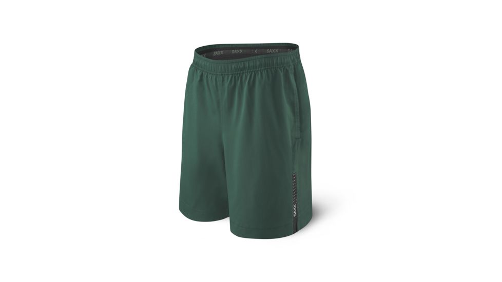 SAXX Kinetic 2N1 Run Long Short - Mens, Blackened Ocean, S, SXRL27-BOC-S