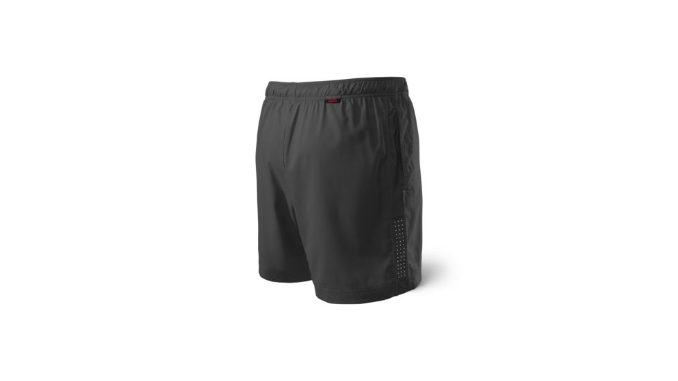 SAXX Kinetic 2N1 Run Short - Mens, Dark Charcoal, S, SXRS27-GBR-S